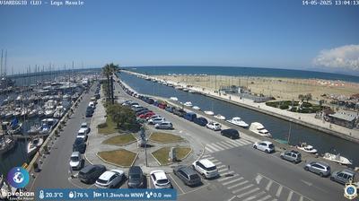 immagine della webcam nei dintorni di Forte dei Marmi: webcam Viareggio