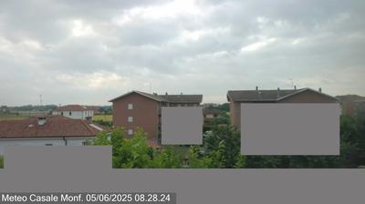 immagine della webcam nei dintorni di Terruggia: webcam Casale Monferrato