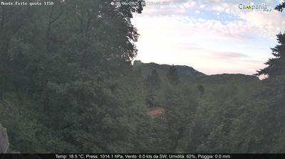 immagine della webcam nei dintorni di Sorrento: webcam Pimonte