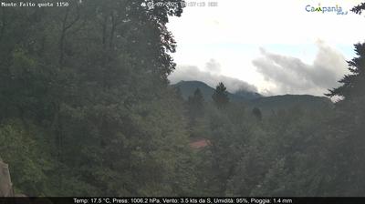 immagine della webcam nei dintorni di Ospedaletto d'Alpinolo: webcam Pimonte
