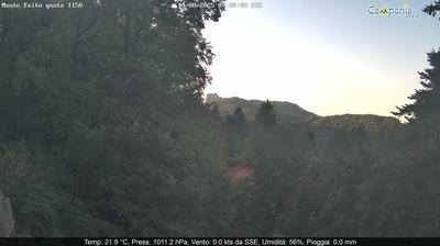 immagine della webcam nei dintorni di Sant'Agata sui Due Golfi: webcam Pimonte