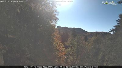 immagine della webcam nei dintorni di Sorrento: webcam Pimonte