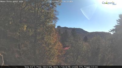 immagine della webcam nei dintorni di Amalfi: webcam Pimonte