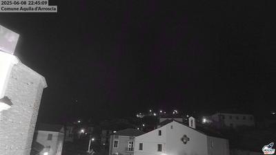 immagine della webcam nei dintorni di San Bartolomeo al Mare: webcam Aquila di Arroscia