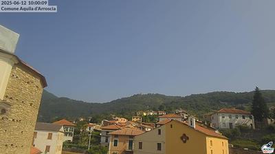 immagine della webcam nei dintorni di Pieve di Teco: webcam Aquila di Arroscia