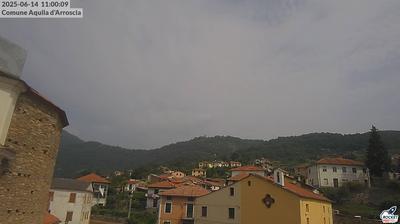 immagine della webcam nei dintorni di Campochiesa: webcam Aquila di Arroscia