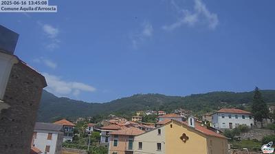 immagine della webcam nei dintorni di Borghetto d'Arroscia: webcam Aquila di Arroscia