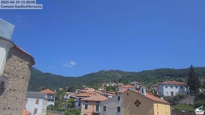 immagine della webcam nei dintorni di Lurisia Terme Monte Pigna: webcam Aquila di Arroscia