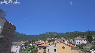 immagine della webcam nei dintorni di San Fedele: webcam Aquila di Arroscia