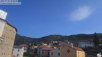 immagine della webcam nei dintorni di Capo Mele: webcam Aquila di Arroscia