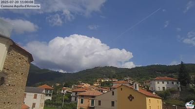immagine della webcam nei dintorni di Capo Mele: webcam Aquila di Arroscia