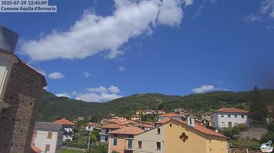 immagine della webcam nei dintorni di Toirano: webcam Aquila di Arroscia
