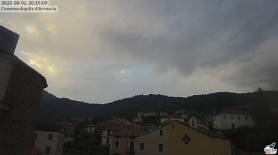 immagine della webcam nei dintorni di Capo Mele: webcam Aquila di Arroscia
