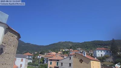 immagine della webcam nei dintorni di Giardini: webcam Aquila di Arroscia