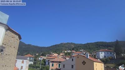 immagine della webcam nei dintorni di Colle San Bernardo: webcam Aquila di Arroscia