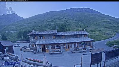 immagine della webcam nei dintorni di Cesana Torinese: webcam Crissolo Pian delle Regine