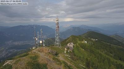 immagine della webcam nei dintorni di Baselga di Pinè: webcam Panarotta