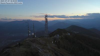 immagine della webcam nei dintorni di Baselga di Pinè: webcam Panarotta