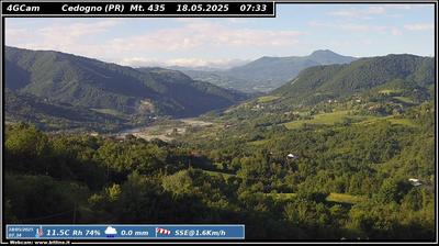 immagine della webcam nei dintorni di Langhirano: webcam Vetto