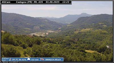 immagine della webcam nei dintorni di Varano de' Melegari: webcam Vetto