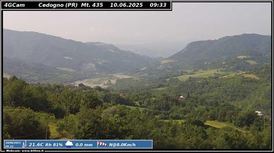 immagine della webcam nei dintorni di Vezzano sul Crostolo: webcam Vetto