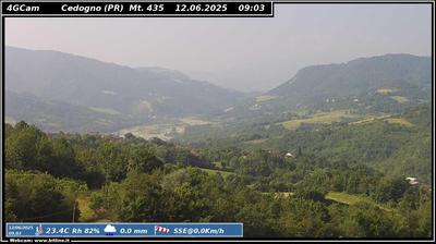 immagine della webcam nei dintorni di Fornovo di Taro: webcam Vetto