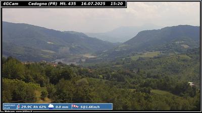 immagine della webcam nei dintorni di Felino: webcam Vetto