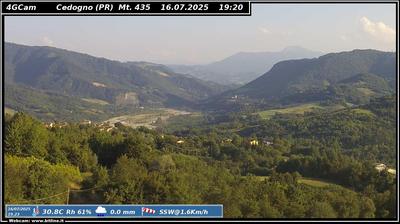 immagine della webcam nei dintorni di Calestano: webcam Vetto