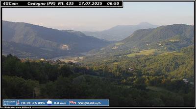 immagine della webcam nei dintorni di Parco Matildico: webcam Vetto