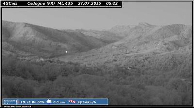 immagine della webcam nei dintorni di Corcagnano: webcam Vetto