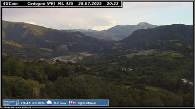 immagine della webcam nei dintorni di Fornovo di Taro: webcam Vetto