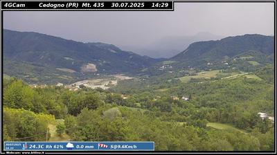 immagine della webcam nei dintorni di Fornovo di Taro: webcam Vetto