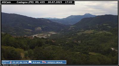 immagine della webcam nei dintorni di Fornovo di Taro: webcam Vetto