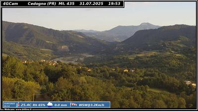immagine della webcam nei dintorni di Castelnovo ne' Monti: webcam Vetto