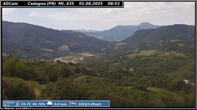immagine della webcam nei dintorni di Fornovo di Taro: webcam Vetto