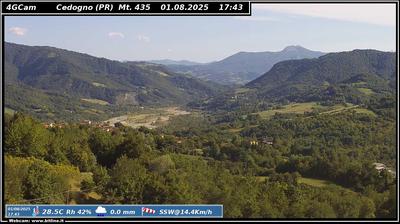 immagine della webcam nei dintorni di Carpineti: webcam Vetto