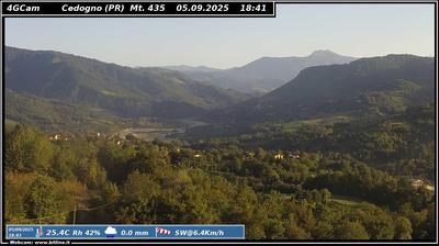 immagine della webcam nei dintorni di Corcagnano: webcam Vetto