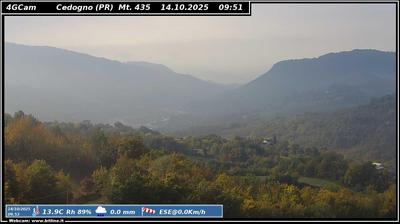 immagine della webcam nei dintorni di Monte Giogo: webcam Vetto