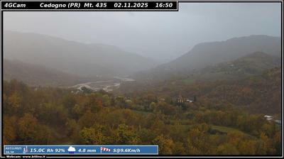 immagine della webcam nei dintorni di Monchio delle Corti: webcam Vetto