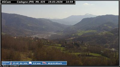 immagine della webcam nei dintorni di Fornovo di Taro: webcam Vetto