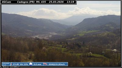 immagine della webcam nei dintorni di Felino: webcam Vetto