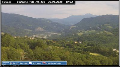 immagine della webcam nei dintorni di Neviano degli Arduini: webcam Vetto