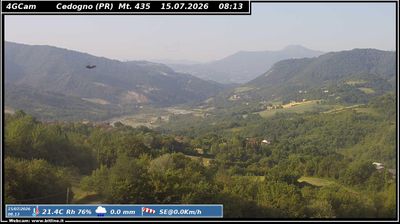 immagine della webcam nei dintorni di Neviano degli Arduini: webcam Vetto
