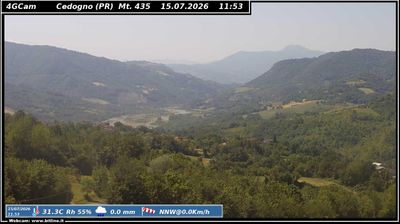immagine della webcam nei dintorni di Neviano degli Arduini: webcam Vetto