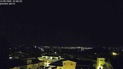 immagine della webcam nei dintorni di Roma Nomentano: webcam Genzano di Roma