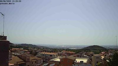 immagine della webcam nei dintorni di Roma Rebibbia: webcam Genzano di Roma
