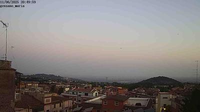 immagine della webcam nei dintorni di Roma Ponte Mammolo: webcam Genzano di Roma