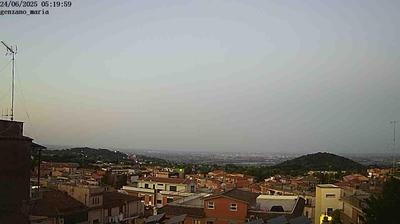 immagine della webcam nei dintorni di Pomezia: webcam Genzano di Roma