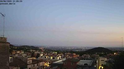 immagine della webcam nei dintorni di Castel San Pietro Romano: webcam Genzano di Roma