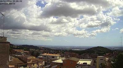 immagine della webcam nei dintorni di Aeroporto di Ciampino: webcam Genzano di Roma